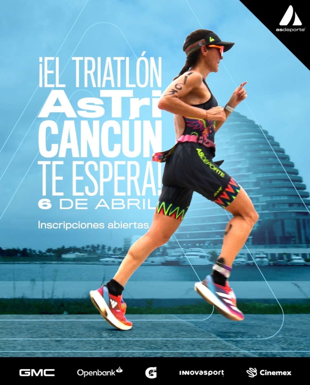 Triatlón Astri Cancún.