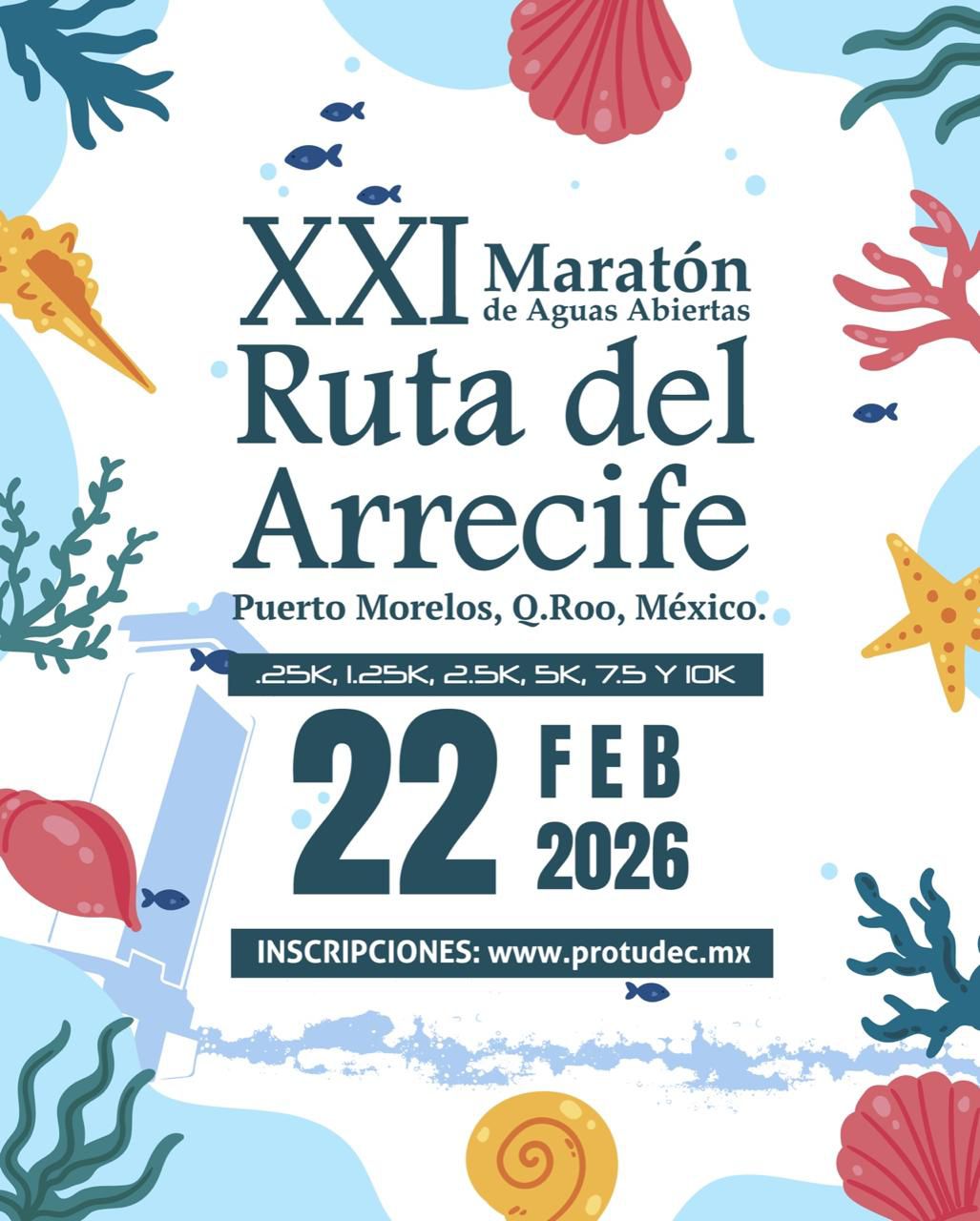 XXI Maratón de Aguas Abiertas "Ruta del Arrecife" image