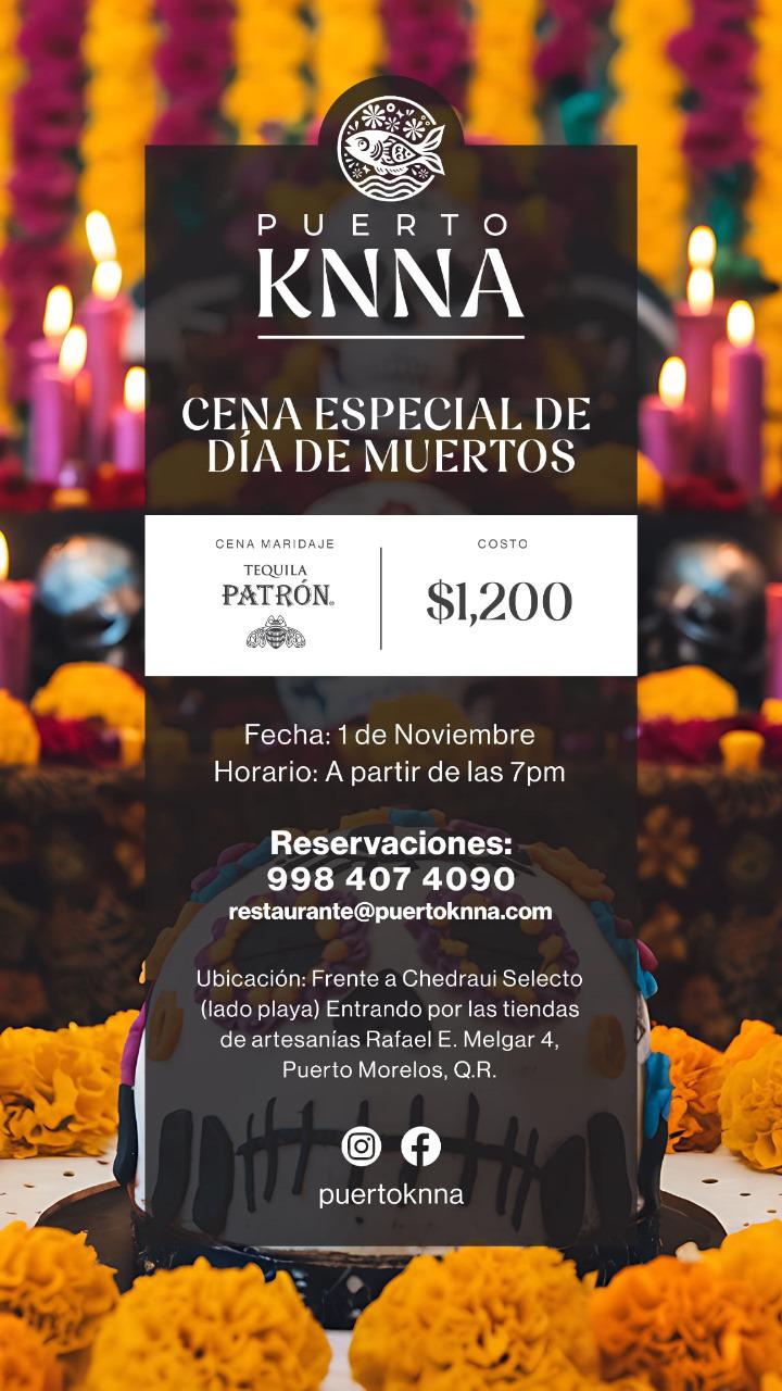 Cena Especial de Día de Muertos