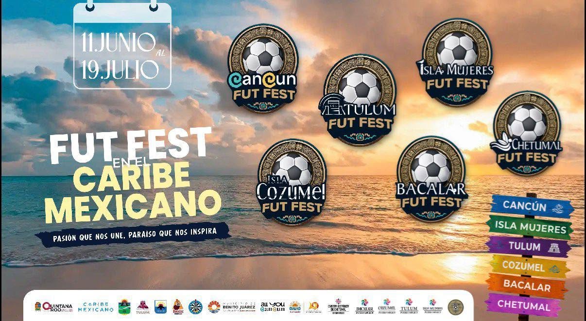 Fut Fest en el Caribe Mexicano