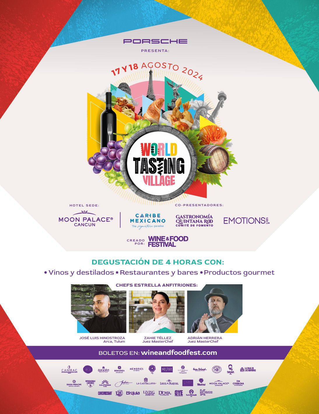 Wine and Food Festival. World Tasting Village 