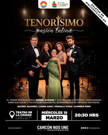 Tenorisimo "Pasión Latina" image