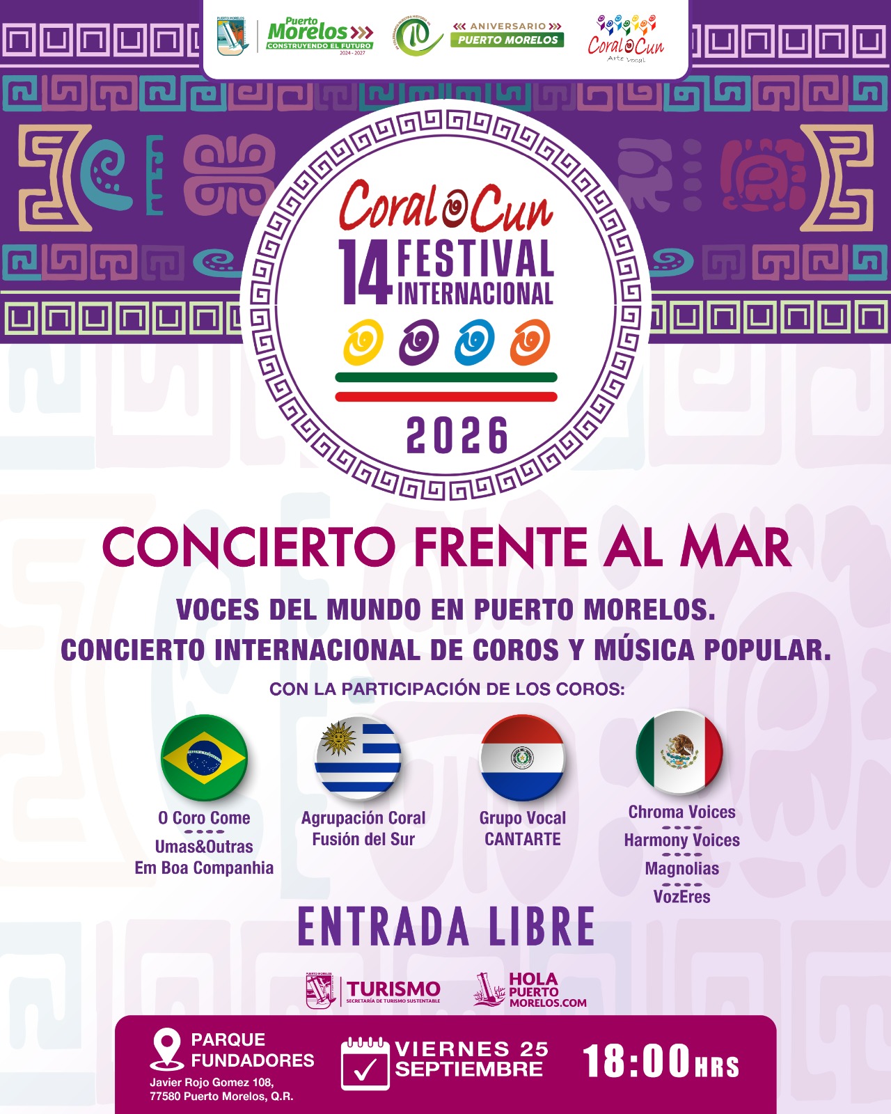 14 Festival Intl. CORALCUN Puerto Morelos