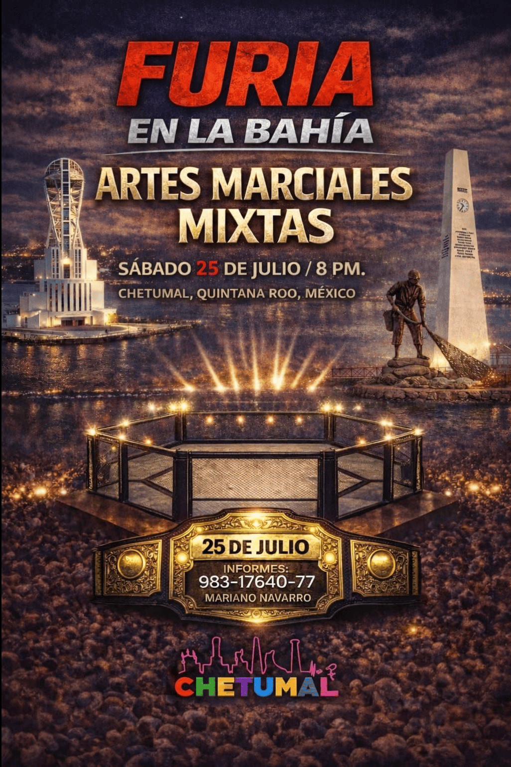 Furia en la  Bahía Artes Marciales Mixtas