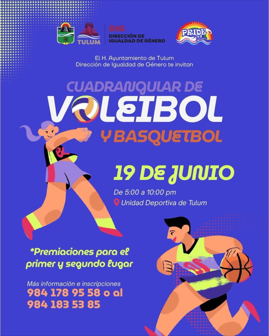 Cuadrangular de Voleibol y Basquetbol
