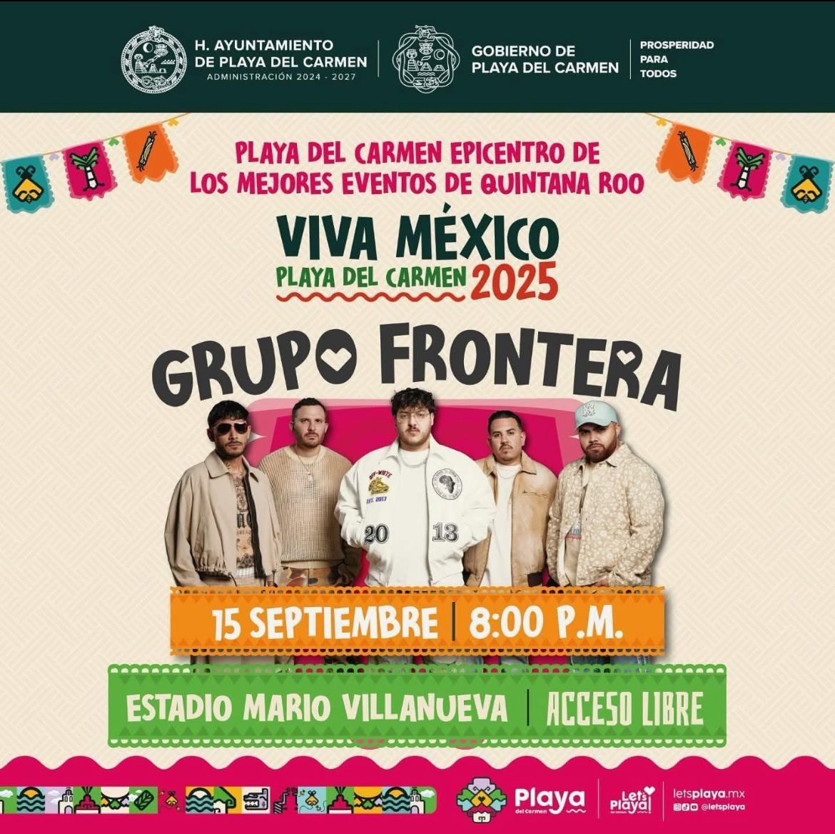 Viva México Playa del Carmen 2025