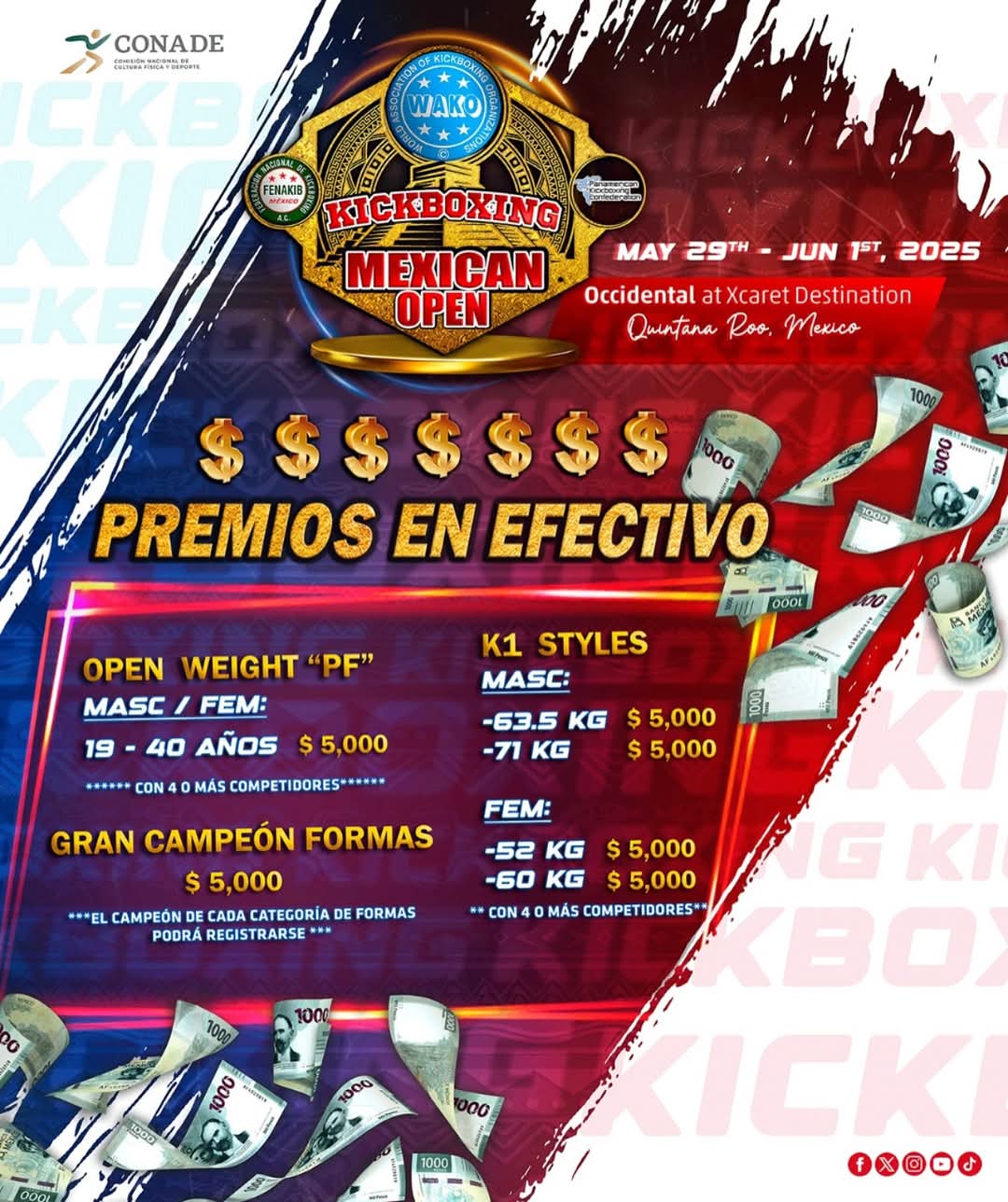 KICKBOXING MEXICAN OPEN