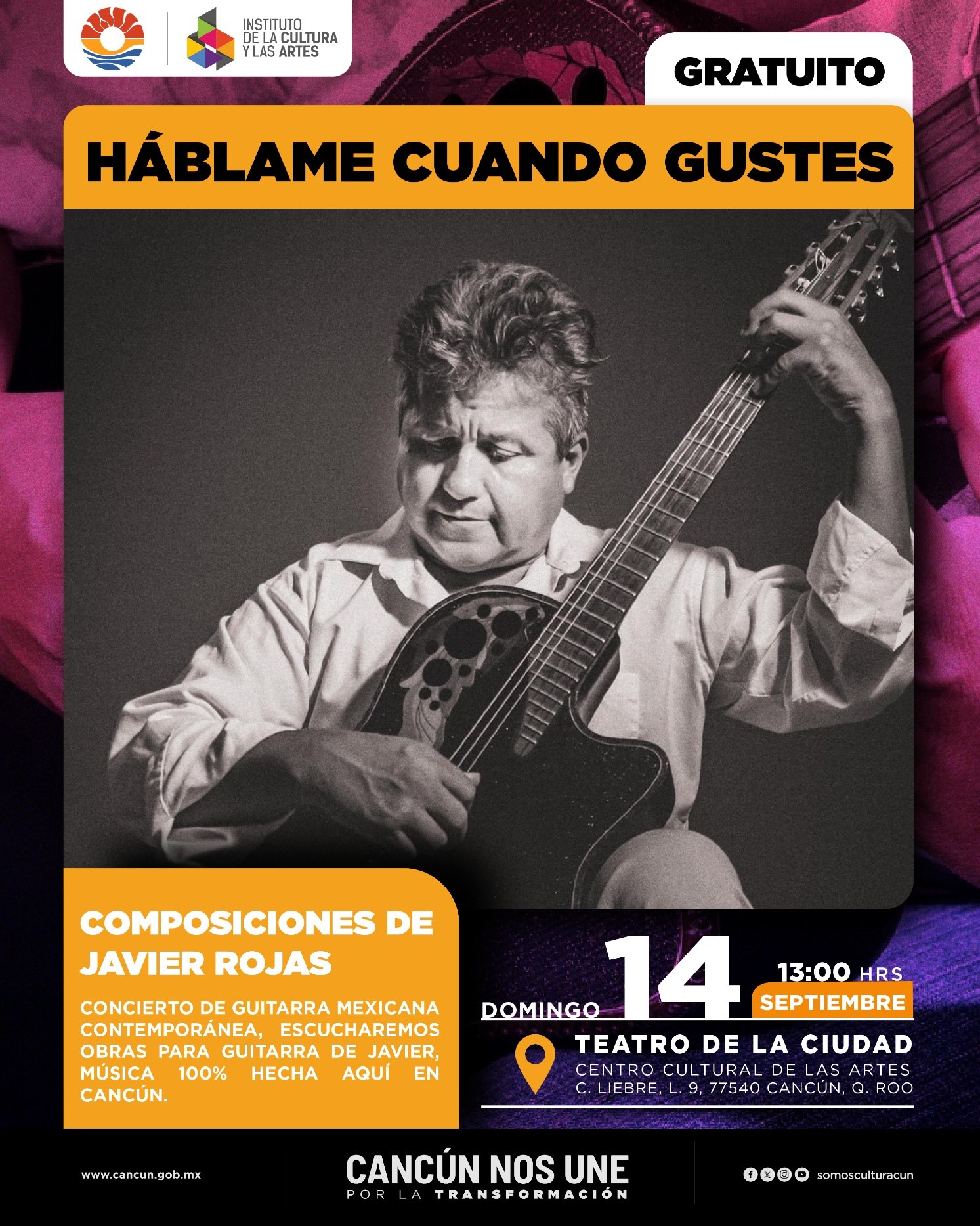 Háblame Cuando Gustes – Javier Rojas