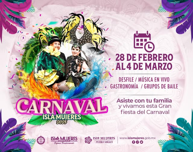 Carnaval Isla Mujeres 2025