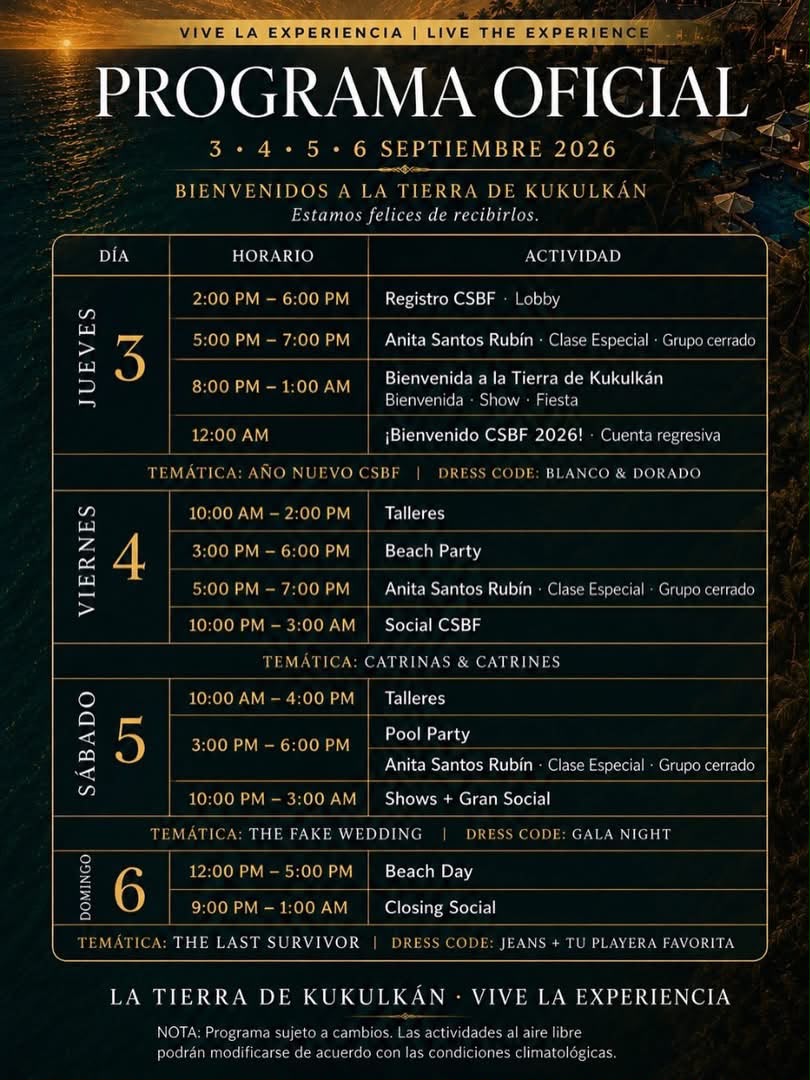 Cancún Salsa Bachata Fest 2026 image
