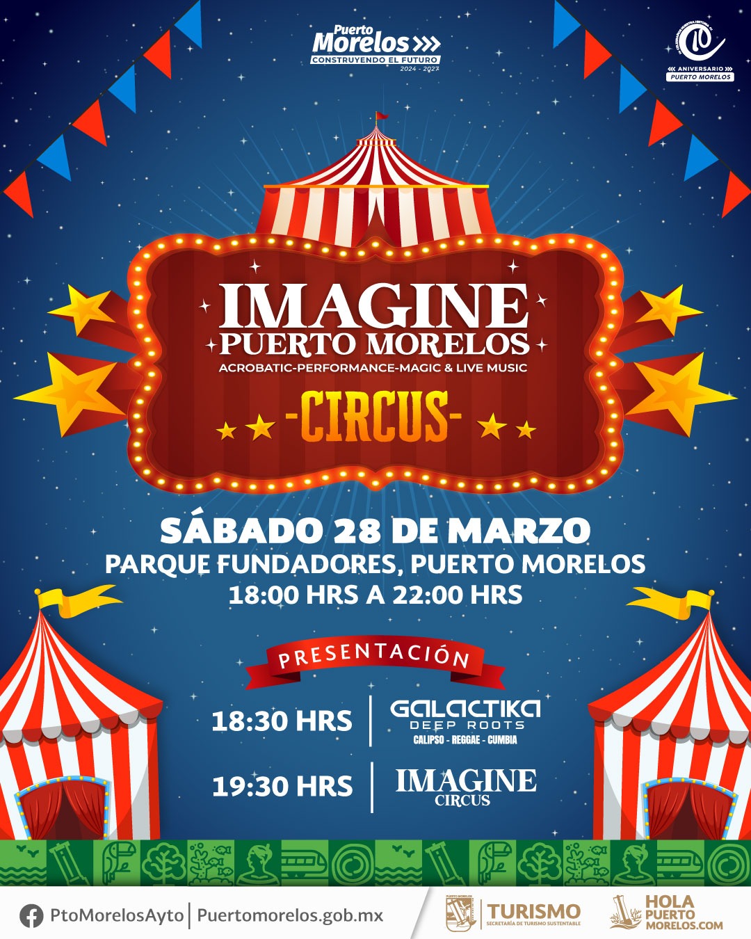 Imagine Puerto Morelos Circus