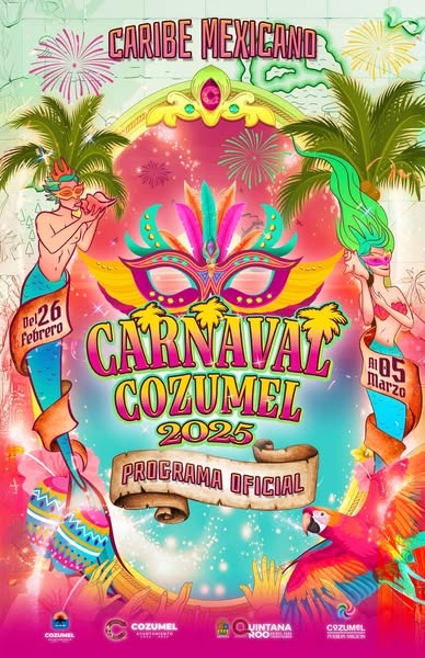 Carnaval 2025 Cozumel