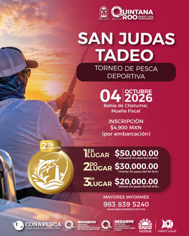 2da Edición del Torneo de Pesca San Judas Tadeo