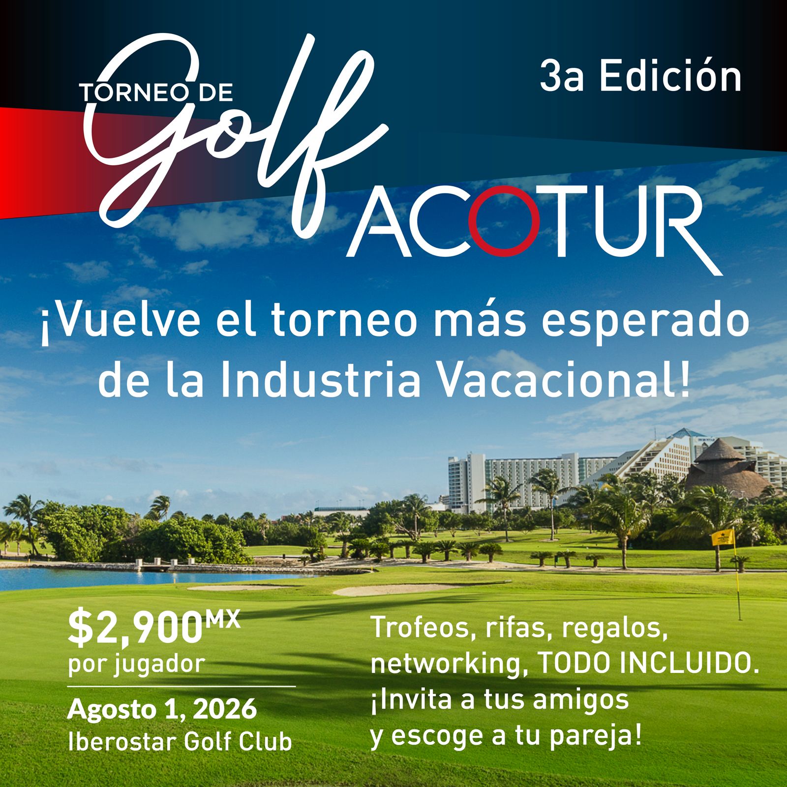 3ª edición del Torneo de Golf ACOTUR