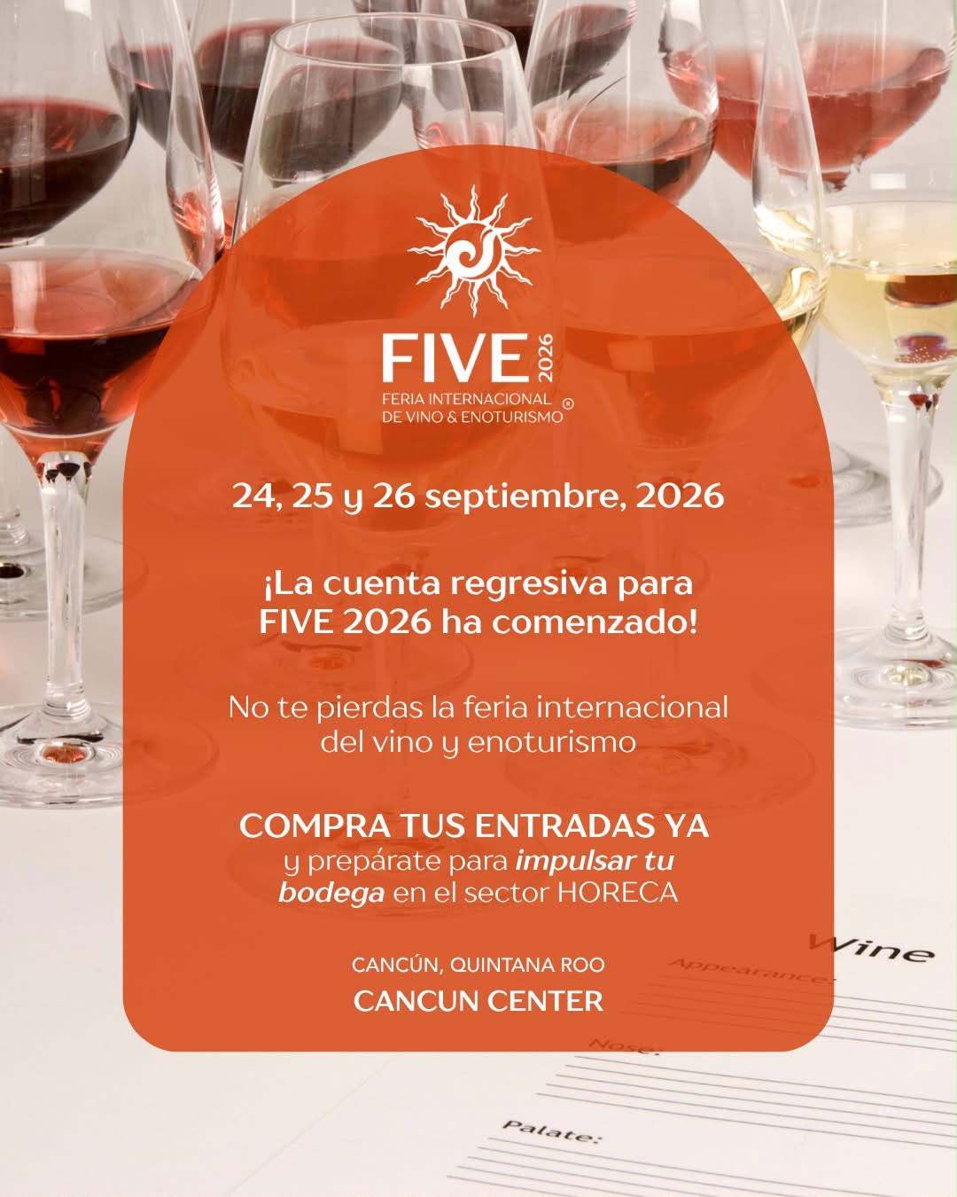 Five 2026 Feria Internacional de Vino & Enoturismo