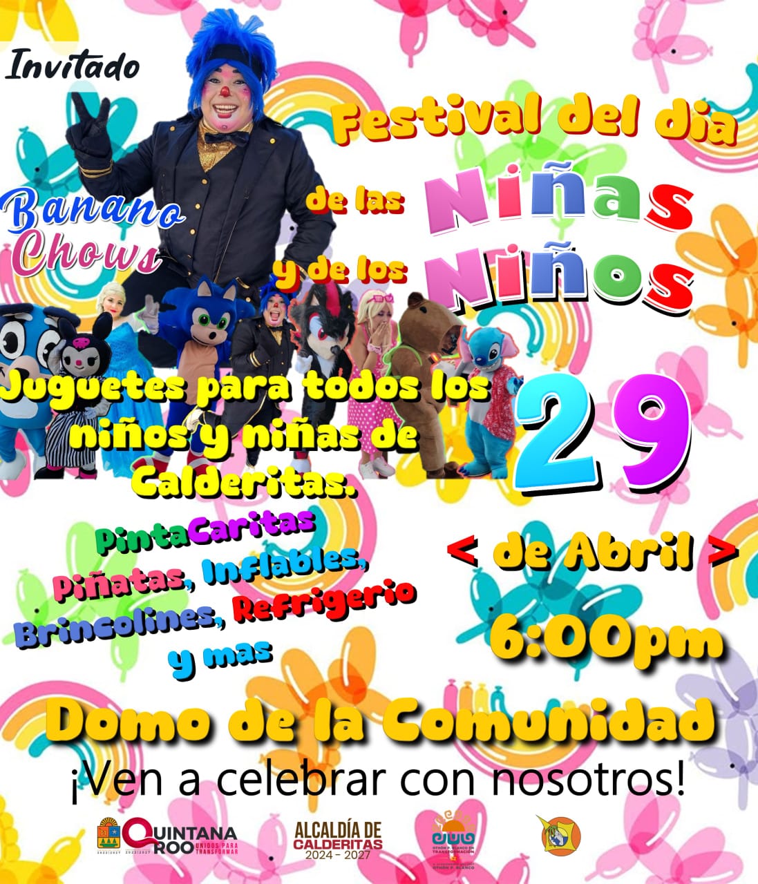 Festival del dia de las Niñas y de los Niños